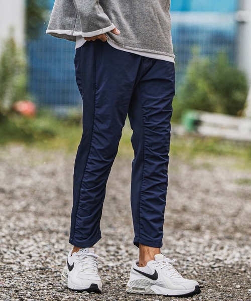 CAMBIO(カンビオ)の「mp13940-シャーリングライン切替パンツ(その他パンツ・メンズ・ブラック/ネイビー/カーキ・M/L/XL)」の5枚目の写真