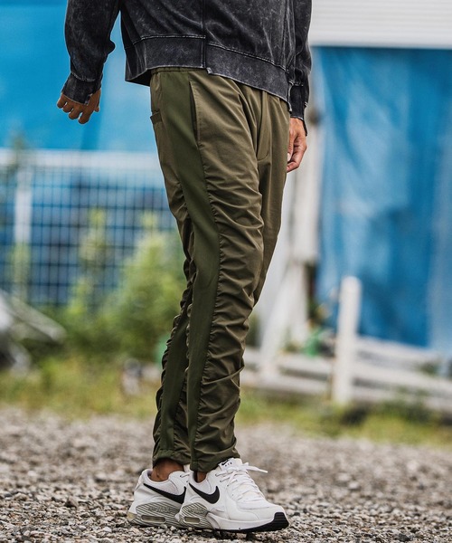 CAMBIO(カンビオ)の「mp13940-シャーリングライン切替パンツ(その他パンツ・メンズ・ブラック/ネイビー/カーキ・M/L/XL)」の11枚目の写真