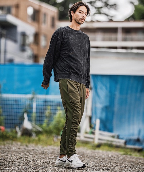 CAMBIO(カンビオ)の「mp13940-シャーリングライン切替パンツ(その他パンツ・メンズ・ブラック/ネイビー/カーキ・M/L/XL)」の14枚目の写真