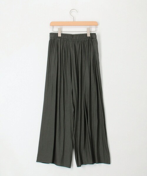 NOLLEY'S LIGHT(ノーリーズライト)の「割繊ツイルギャザースカンツ(その他パンツ・レディース・インディゴブルー/チャコールグレー・36/38)」の10枚目の写真