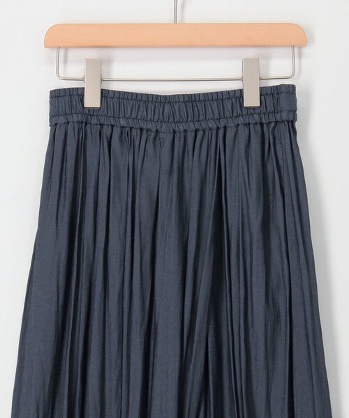 NOLLEY'S LIGHT(ノーリーズライト)の「割繊ツイルギャザースカンツ(その他パンツ・レディース・インディゴブルー/チャコールグレー・36/38)」の8枚目の写真