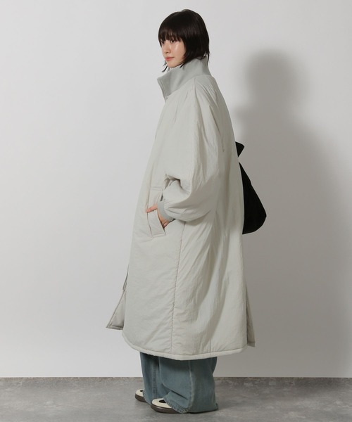 セール】中綿ラグランロングコート / 496682（ブルゾン）｜LAKOLE