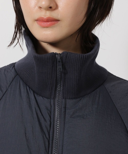 LAKOLE（ラコレ）の「中綿ラグランロングコート / 496682（ブルゾン・レディース・グレー/アイボリー/ネイビー・FREE）」の18枚目の写真