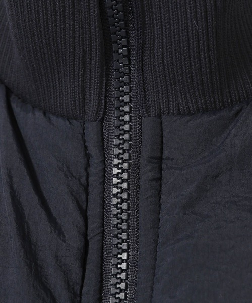 LAKOLE（ラコレ）の「中綿ラグランロングコート / 496682（ブルゾン・レディース・グレー/アイボリー/ネイビー・FREE）」の7枚目の写真