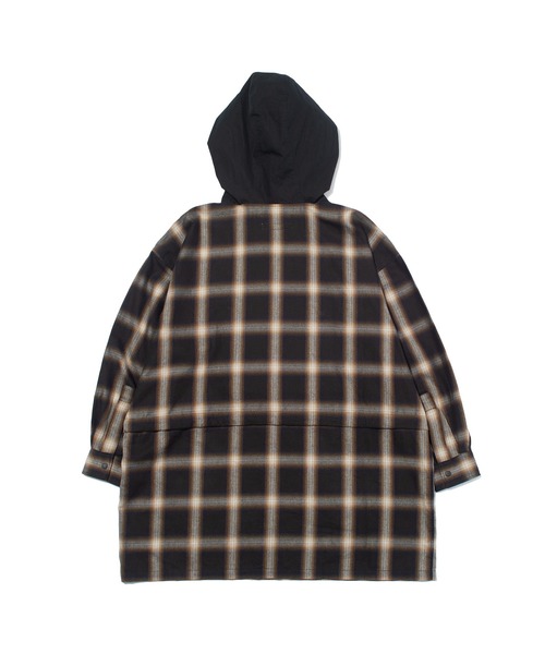 セール】F/CE. WATER-SHIELD CHECK ANORAK SHIRT / エフシーイー