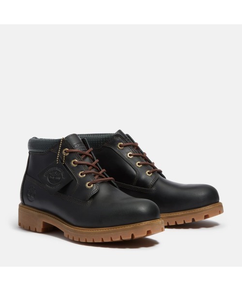 プレミアム ウォータープルーフ チャッカ ブーツ メンズ