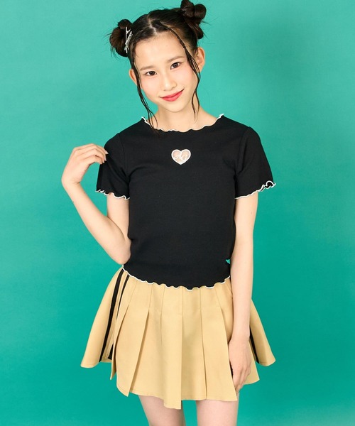 ANAP 黒 ロゴ入りキッズスカート サイズL ANAP 黒 ロゴ入りキッズスカート サイズL ANAP GiRL スカート
