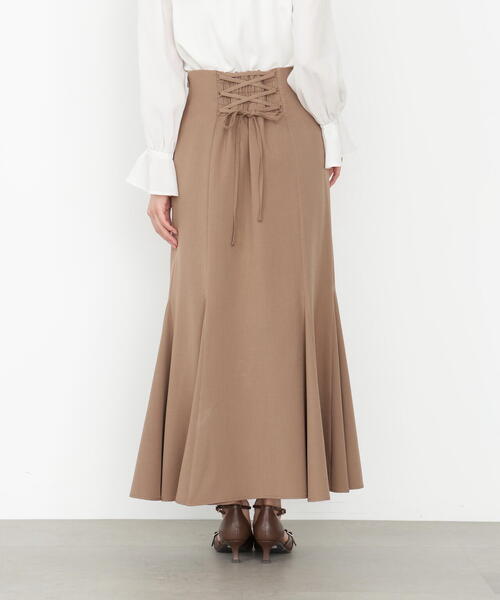 PROPORTION BODY DRESSING(プロポーションボディドレッシング)の「バックレースアップマーメイドスカート / 1215220805(スカート・レディース・グリーン/ブラウン/ダークグレー・P/S/MEDIUM/SMALL)」の22枚目の写真