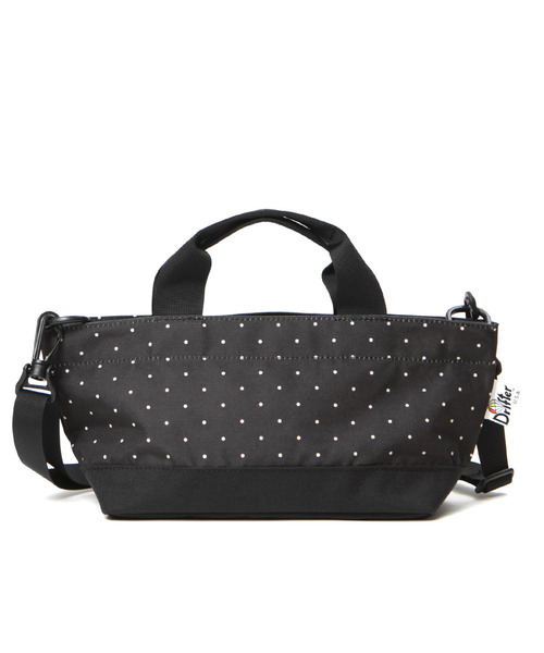 Drifter（ドリフター）の「WIDE TOTE／ワイドトート（ショルダーバッグ・レディース・ブラック×ブラック/ベージュ×ブラック/レオパード/ブラウン/ゼブラ/ドット・FREE）」の6枚目の写真