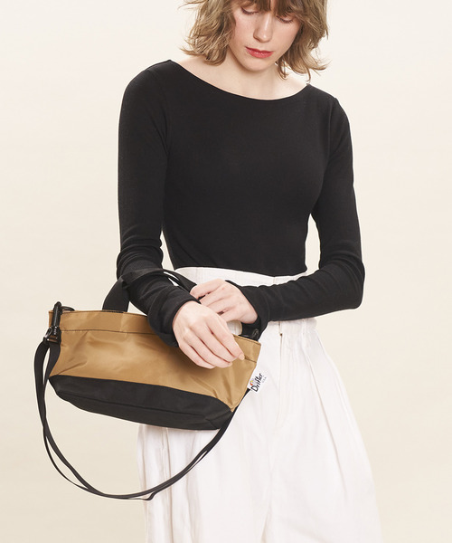 Drifter（ドリフター）の「WIDE TOTE／ワイドトート（ショルダーバッグ・レディース・ブラック×ブラック/ベージュ×ブラック/レオパード/ブラウン/ゼブラ/ドット・FREE）」の16枚目の写真