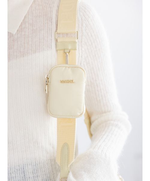 【新色追加/WEB限定】マルチウェイムーンバッグ（ショルダーバッグ）｜SNIDEL（スナイデル）