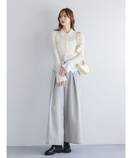 SNIDEL（スナイデル）の「【WEB限定】マルチウェイムーンバッグ（ショルダーバッグ・レディース・ブラック/ピンクベージュ/ライトブルー/A/イエロー/アイボリー・F）」の8枚目の写真