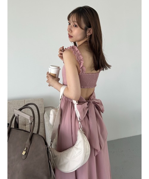 未開封♥️新作新品✨ SNIDEL 【WEB限定】マルチウェイムーンバッグ WEB限定】マルチウェイムーンバッグ（ショルダーバッグ