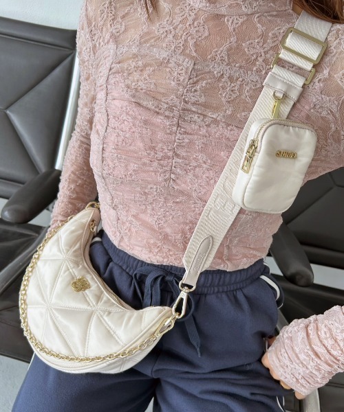 【新色追加/WEB限定】マルチウェイムーンバッグ（ショルダーバッグ）｜SNIDEL（スナイデル）