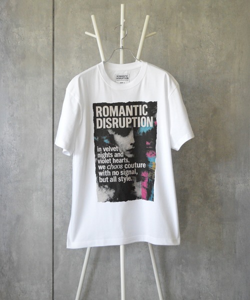 BROTHERHOOD(ブラザーフッド)の「【ROMANTIC DISRUPTION】Chaos in Vogue Tee(Tシャツ/カットソー・メンズ・ホワイト/ブラック・LARGE/X-LARGE)」の10枚目の写真