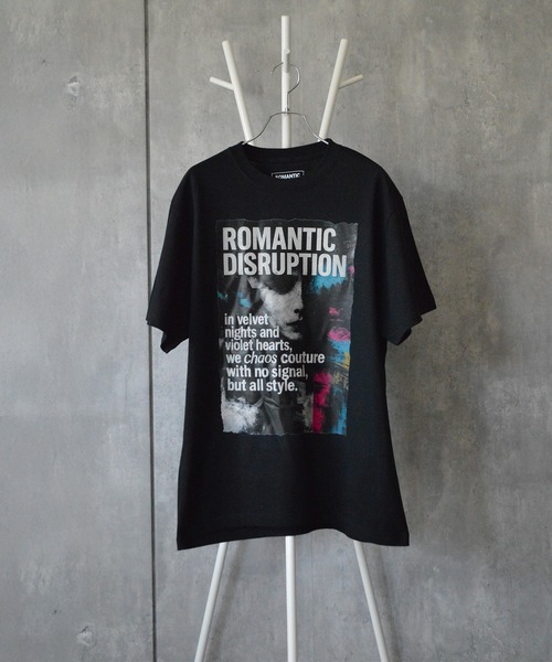 BROTHERHOOD(ブラザーフッド)の「【ROMANTIC DISRUPTION】Chaos in Vogue Tee(Tシャツ/カットソー・メンズ・ホワイト/ブラック・LARGE/X-LARGE)」の5枚目の写真