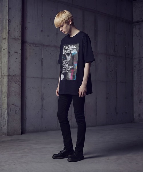 BROTHERHOOD(ブラザーフッド)の「【ROMANTIC DISRUPTION】Chaos in Vogue Tee(Tシャツ/カットソー・メンズ・ホワイト/ブラック・LARGE/X-LARGE)」の16枚目の写真