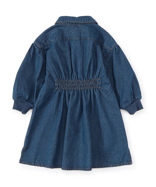 F.O.KIDS(エフオーキッズ)の「【リンク/ジュニア対応】Girls シェフワンピース(シャツワンピース・キッズ・チャコール/チェック/インディゴブルー/キナリ・80/90/100/110/120/130/140)」の10枚目の写真