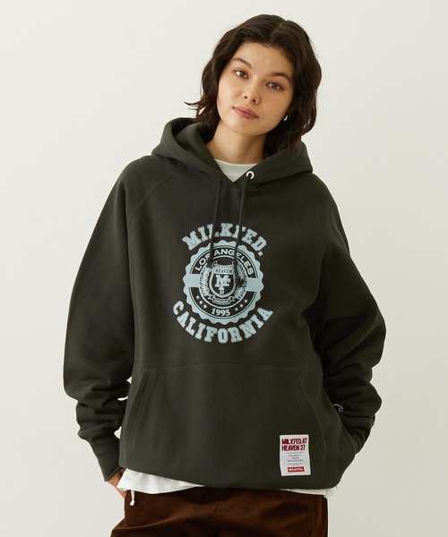 MILKFED. × CHAMPION COLLEGE LOGO SWEAT HOODIE（パーカー