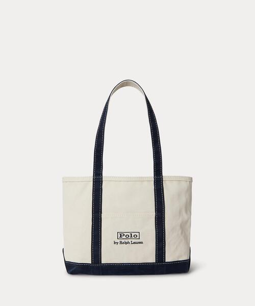 ロゴ キャンバス スモール トート（トートバッグ）｜POLO RALPH