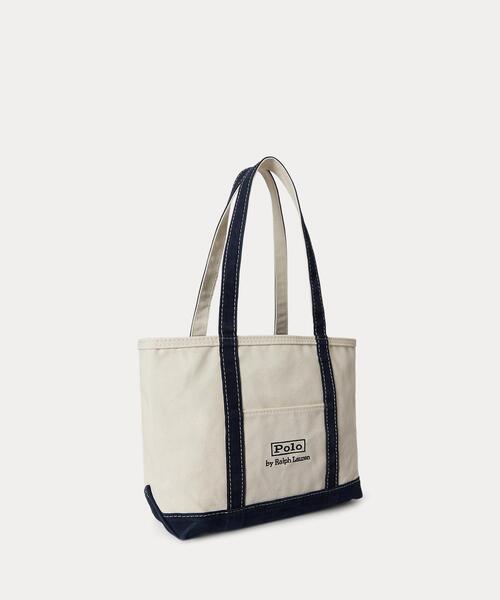 値下げ【新品】Polo Ralph Lauren キャンバストートバッグ キャンバス ショッパー トート | ラルフ ローレン公式オンライン