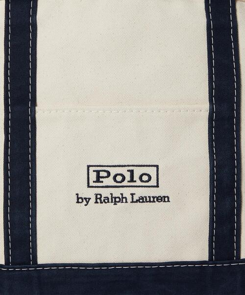 ロゴ キャンバス スモール トート（トートバッグ）｜POLO RALPH LAUREN