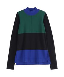 アンスリード　セーター UN3D.（アンスリード）の「ジップネックショートニットトップ