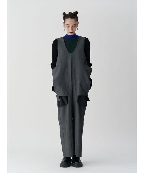 セール】COLOR BLOCK TURTLE KT TOP / カラーブロックタートルニット