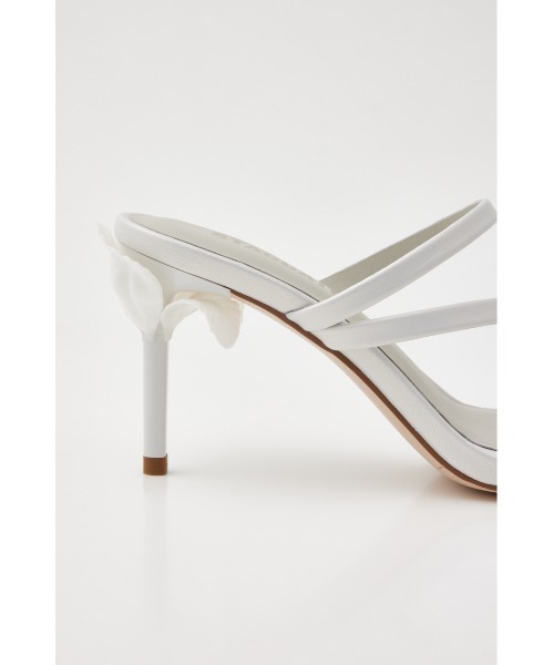 STACCATO（スタッカート）の「バッグフローラルピンヒールサンダル（サンダル・レディース・ホワイト/サックスブルー・22.5cm/23cm/23.5cm/24cm/24.5cm/22cm）」の7枚目の写真