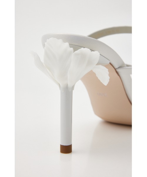 STACCATO（スタッカート）の「バッグフローラルピンヒールサンダル（サンダル・レディース・ホワイト/サックスブルー・22.5cm/23cm/23.5cm/24cm/24.5cm/22cm）」の9枚目の写真