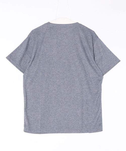 B.I.D.(ビーアイディー)の「《ドライメッシュ 吸汗速乾ショートスリーブTシャツ》(Tシャツ/カットソー・メンズ・チャコール・LARGE/X-LARGE)」の9枚目の写真