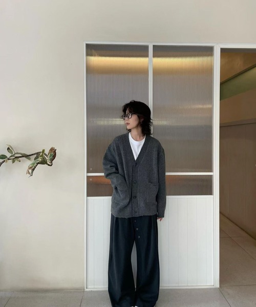 DEVICE（デバイス）の「ボタンフライ カーブ スラックス（スラックス・メンズ・ブラック・FREE）」の18枚目の写真