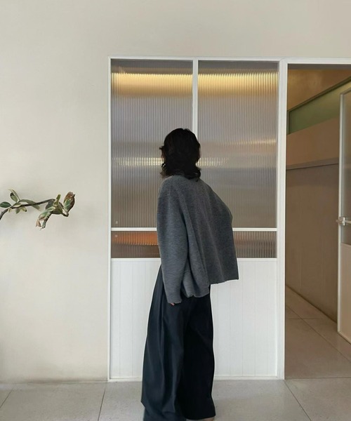 DEVICE（デバイス）の「ボタンフライ カーブ スラックス（スラックス・メンズ・ブラック・FREE）」の19枚目の写真