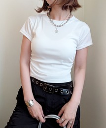 サラッとチビTシャツ ショートミニ丈