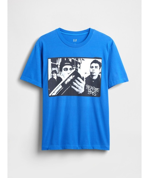 GAP(ギャップ)の「◆ビースティ・ボーイズ グラフィックTシャツ Beastie Boys(Tシャツ/カットソー・メンズ・ブルー・XS/S/M/L/XL)」の3枚目の写真