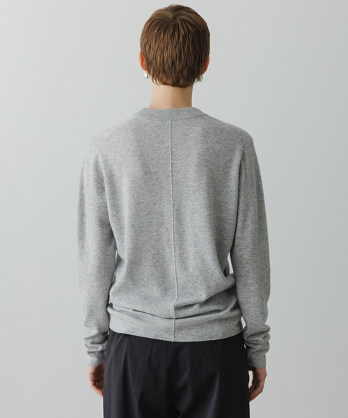 ADAM ET ROPE'（アダムエロペ）の「【EMOELLE】カシミヤニットプルオーバー（ニット/セーター・レディース・オフホワイト/グレー系その他/ライトグリーン・FREE）」の15枚目の写真