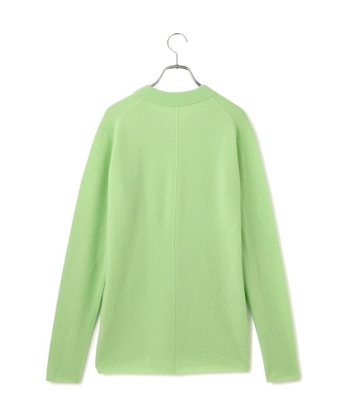 ADAM ET ROPE'（アダムエロペ）の「【EMOELLE】カシミヤニットプルオーバー（ニット/セーター・レディース・オフホワイト/グレー系その他/ライトグリーン・FREE）」の20枚目の写真