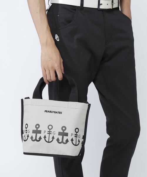 セール】【PEARLY GATES】ロゴアンカー柄カートバッグ (UNISEX