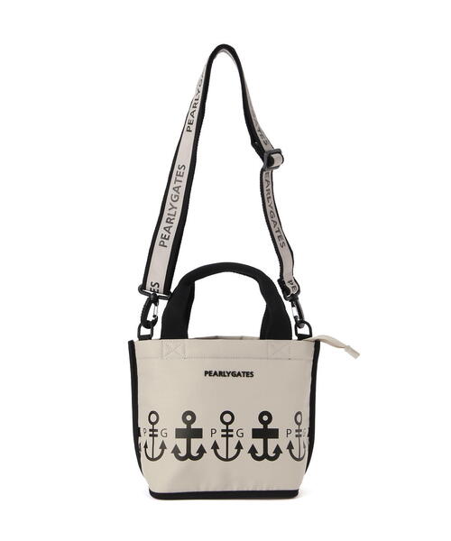 PEARLY GATES】ロゴアンカー柄カートバッグ (UNISEX)（ショルダー