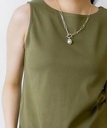 SVEC（シュベック）の「LARU / ボートネックタンクトップ（タンクトップ）」