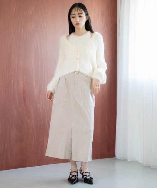 NOELA(ノエラ)の「アソートペンシルスカート(スカート・レディース・ベージュ/ブラウン/モカ・S/M)」の9枚目の写真