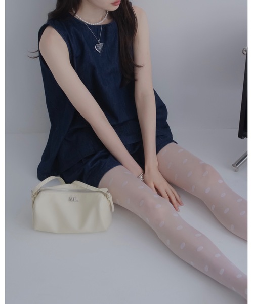 JUMELLE(ジュメロ)の「ライトデニムセットアップ(つなぎ/オールインワン・レディース・ネイビー・FREE)」の20枚目の写真