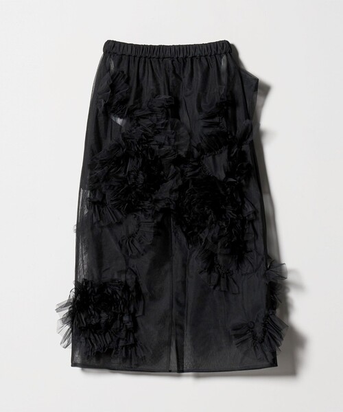 VIVIANO＞チュール フラワー スカート（スカート）｜VIVIANO（ヴィヴィ