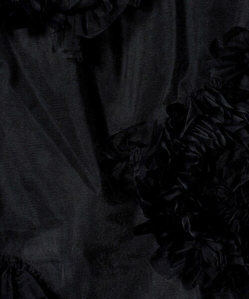 VIVIANO（ヴィヴィアーノ）の「＜VIVIANO＞チュール フラワー スカート（スカート・レディース・ブラック/ブラウン系・FREE）」の13枚目の写真