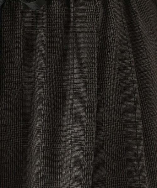 Elura（エルーラ）の「スリムウォームチェックワイドパンツ＜低身長サイズあり＞/591848（その他パンツ・レディース・チャコールグレー/ブラック×ホワイト・FREE(S)/LARGE/MEDIUM）」の19枚目の写真