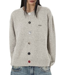OY（オーワイ）の「『OY/オーワイ』BIG BUTTON KNIT CARDIGAN/ビッグボタン ニットカーディガン（カーディガン/ボレロ）」