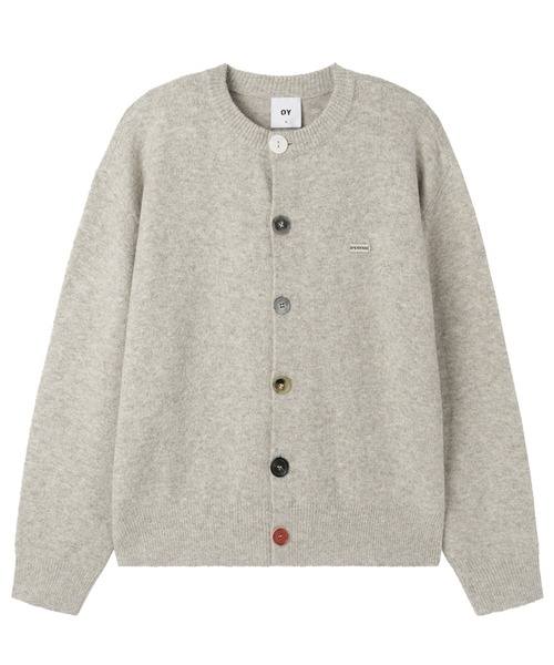 OY（オーワイ）の「『OY/オーワイ』BIG BUTTON KNIT CARDIGAN/ビッグボタン ニットカーディガン（カーディガン/ボレロ・レディース・アイボリー/ブラック・M/L）」の14枚目の写真