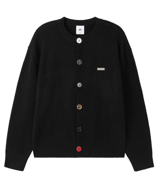 OY（オーワイ）の「『OY/オーワイ』BIG BUTTON KNIT CARDIGAN/ビッグボタン ニットカーディガン（カーディガン/ボレロ・レディース・アイボリー/ブラック・M/L）」の12枚目の写真