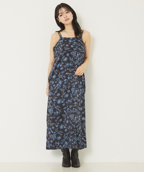 abahouse mavie（アバハウスマヴィ）の「ダブルストラップキャミワンピース（ワンピース・レディース・クリーム/チャコールグレー/その他1・36/38）」の15枚目の写真