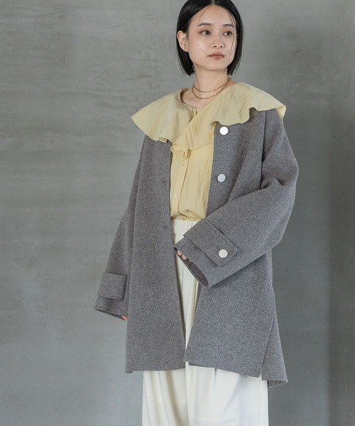apart by lowrys ノーカラーロングコート apart by lowrys（ロングコート）のフリマアイテム一覧